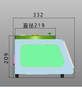匀胶机尺寸